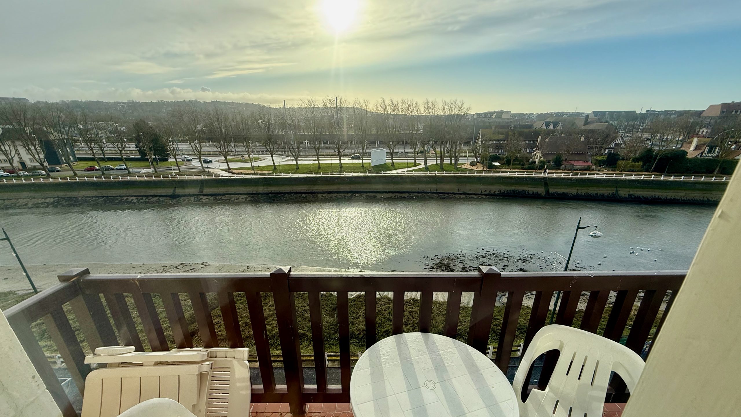 Photo vue du balcon